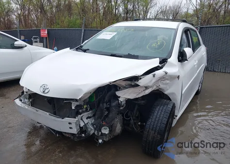 2011 Toyota Corolla Matrix from USA, damaged, VIN 2T1KU4EE4BC743231